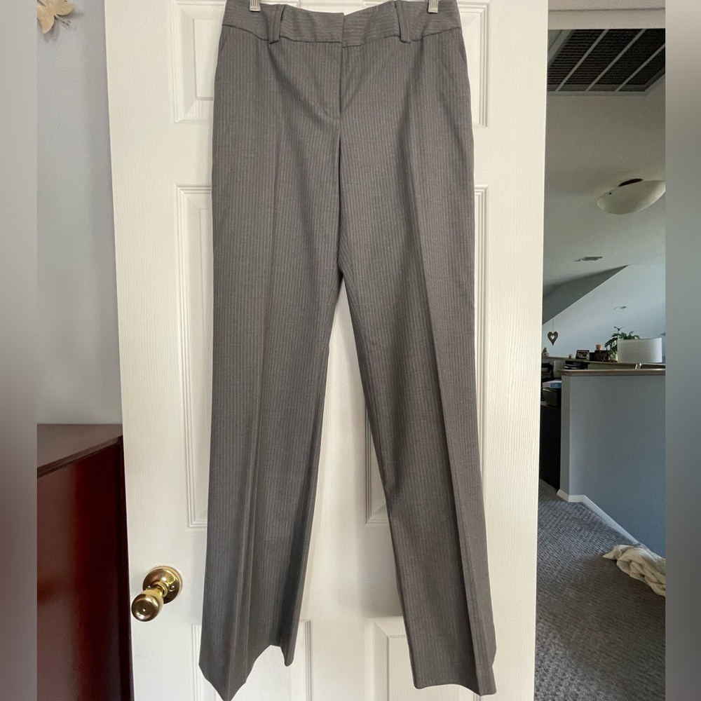 Women’s pinstripe dress pants